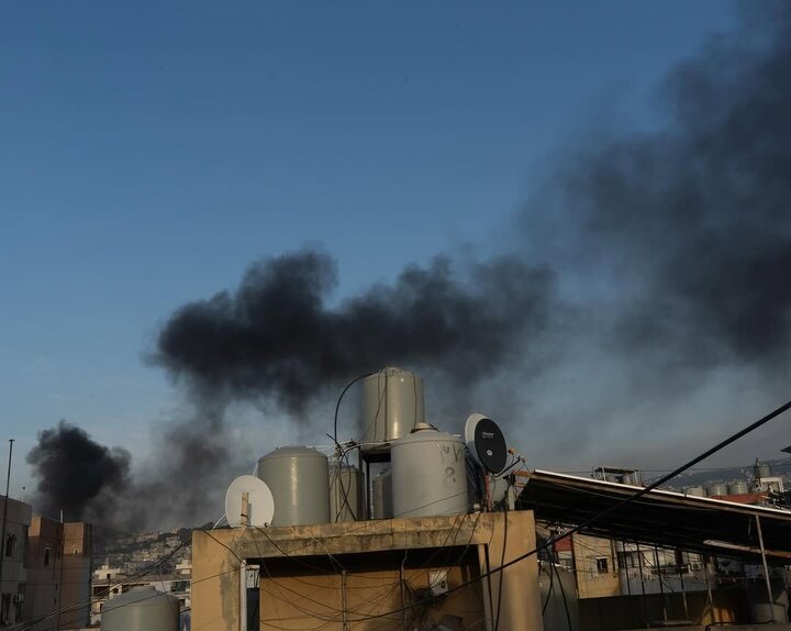 Photos: Israeli army airstrike on Beirut's Dahieh