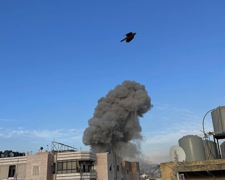 Photos: Israeli army airstrike on Beirut's Dahieh