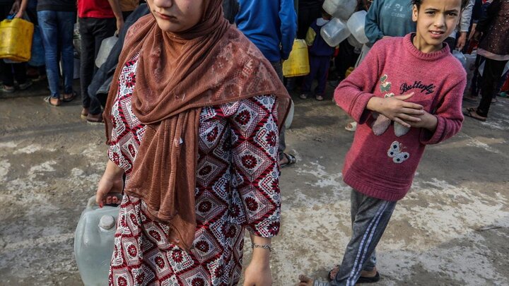 Photos: Severe water shortage crisis in Gaza