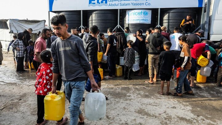 Photos: Severe water shortage crisis in Gaza