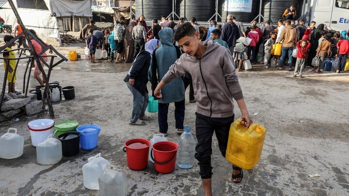 Photos: Severe water shortage crisis in Gaza