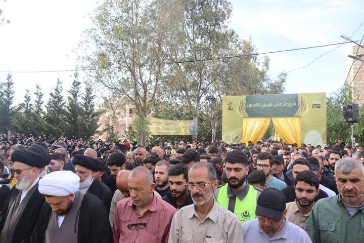 حزب الله وجماهير المقاومة يشيّعون الشّهيد محمود عطوي في شقرا