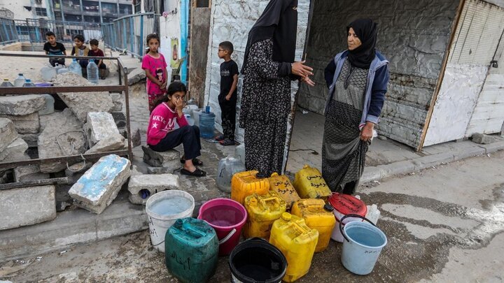 تصویری رپورٹ |غزہ میں پانی کا قحط: زندگی کا سنگین بحران