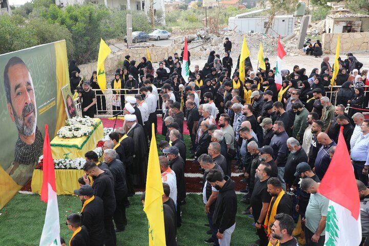 حزب الله وجماهير المقاومة يشيّعون الشّهيد علي جابر في شمع