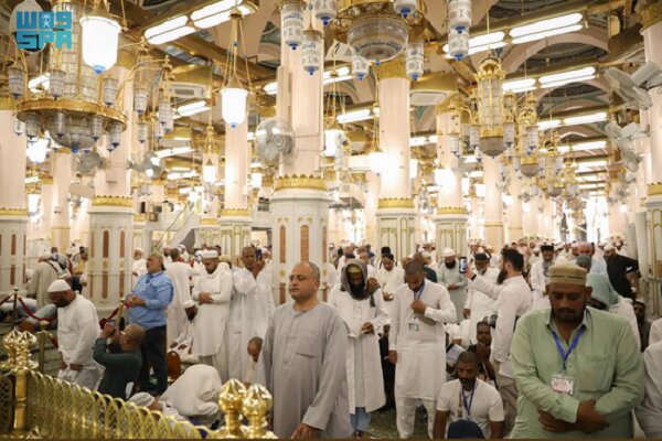 Over 13 million worshippers visit al-Rawdah al-Sharifa in 2024