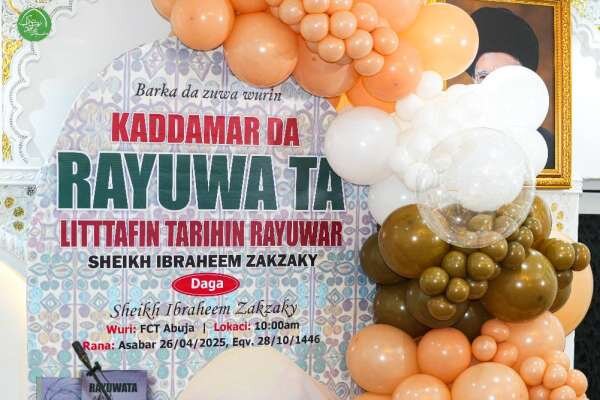 Sheikh Zakzaky’s autobiography book “Rayuwata” launched in Abuja