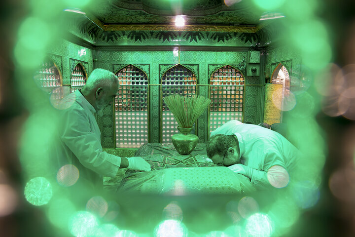 Photos: Dusting ceremony of Imam Reza's holy shrine ahead of Karamat Ten-Day