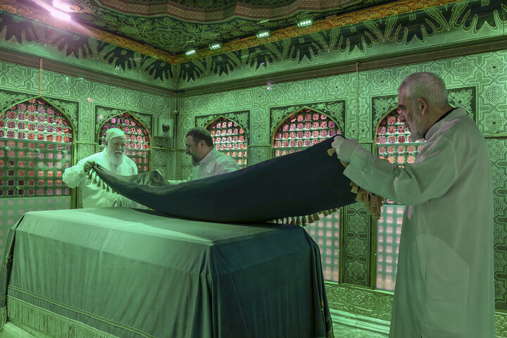 Photos: Dusting ceremony of Imam Reza's holy shrine ahead of Karamat Ten-Day