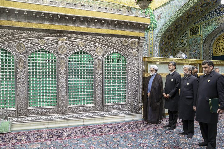 Photos: Dusting ceremony of Imam Reza's holy shrine ahead of Karamat Ten-Day