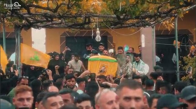 فيديو | تشييع الشهيد "علي كايد هاشم" في بلدة مجدلزون جنوب لبنان