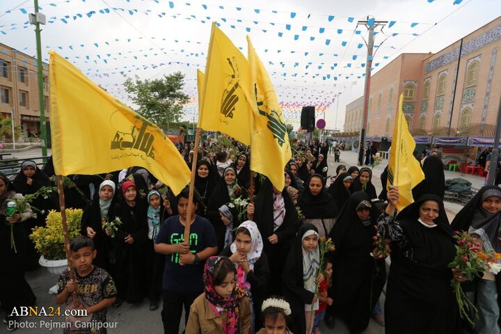 جشن روز دختر در حرم زینبیه اصفهان