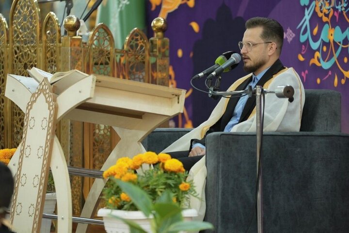 إقامة محفل قرآني بذكرى ولادة السيدة فاطمة المعصومة (عليها السلام) في مرقد أبي الفضل العباس (ع)