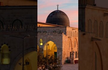 تصویری رپورٹ | آج صبح مسجد اقصیٰ کے صحن