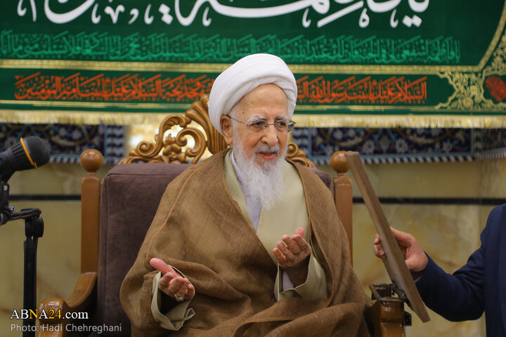 مراسم بزرگداشت مقام معلم و تقدیر از آیت‌الله جوادی آملی