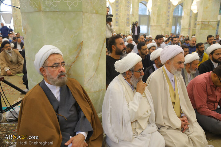 مراسم بزرگداشت مقام معلم و تقدیر از آیت‌الله جوادی آملی