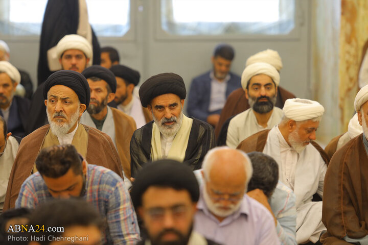 مراسم بزرگداشت مقام معلم و تقدیر از آیت‌الله جوادی آملی