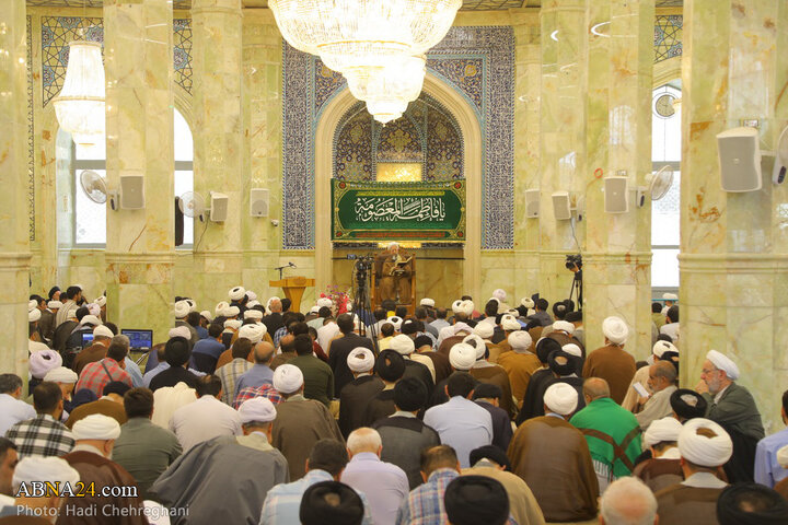 مراسم بزرگداشت مقام معلم و تقدیر از آیت‌الله جوادی آملی