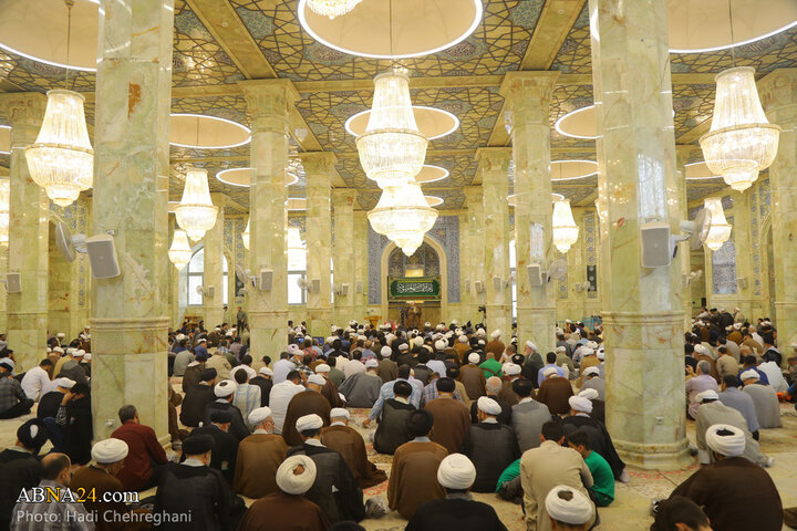 مراسم بزرگداشت مقام معلم و تقدیر از آیت‌الله جوادی آملی