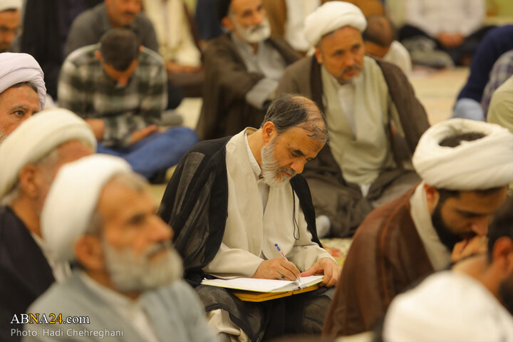 مراسم بزرگداشت مقام معلم و تقدیر از آیت‌الله جوادی آملی