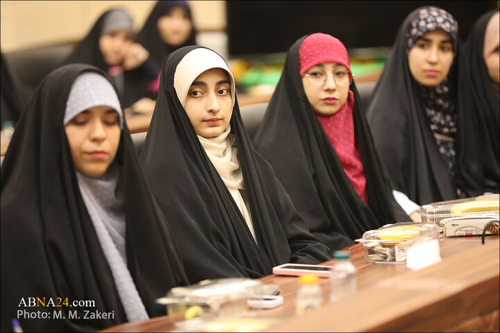 دیدار جمعی از دانشجویان دانشگاه گیلان با آیت‌الله رمضانی
