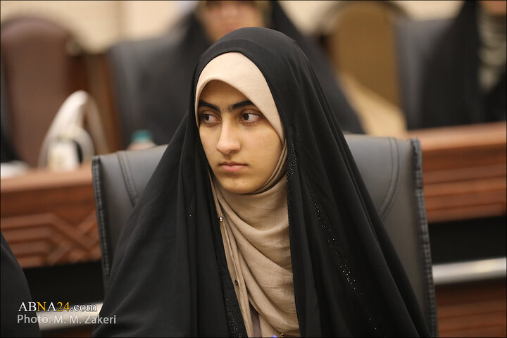 دیدار جمعی از دانشجویان دانشگاه گیلان با آیت‌الله رمضانی