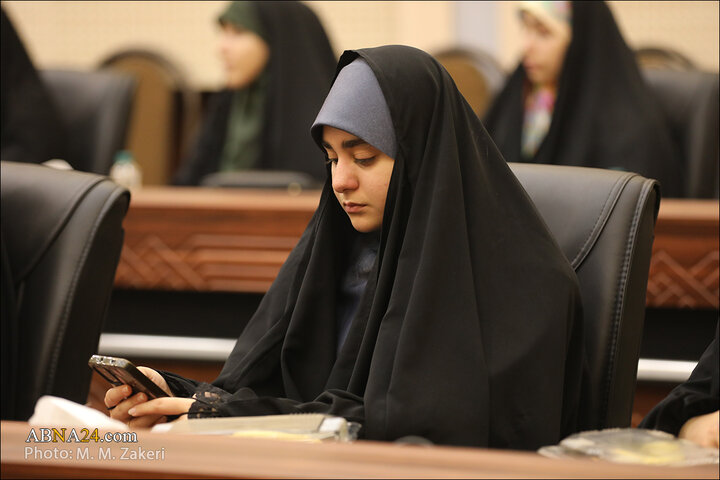 دیدار جمعی از دانشجویان دانشگاه گیلان با آیت‌الله رمضانی
