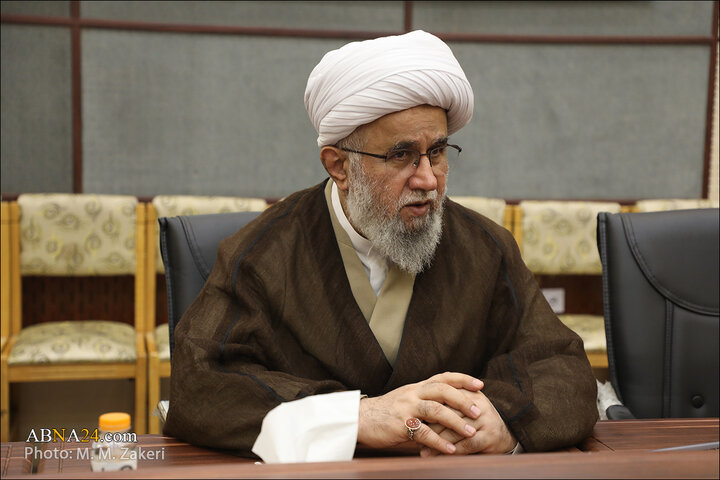 دیدار جمعی از دانشجویان دانشگاه گیلان با آیت‌الله رمضانی