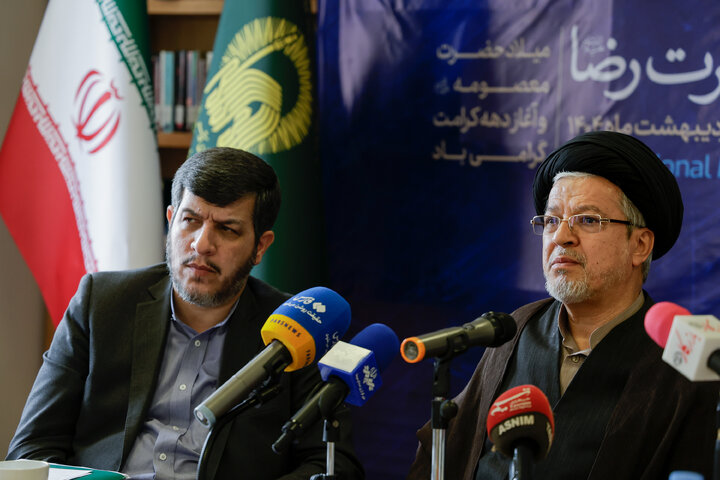 المؤتمر الصحفي لمؤتمر الإمام الرضا (ع) العالمي السادس