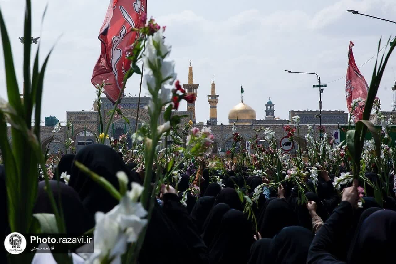 ‘Daughters of Sun’ celebrate birth anniv. of Hazrat Masumeh at Imam Reza Shrine