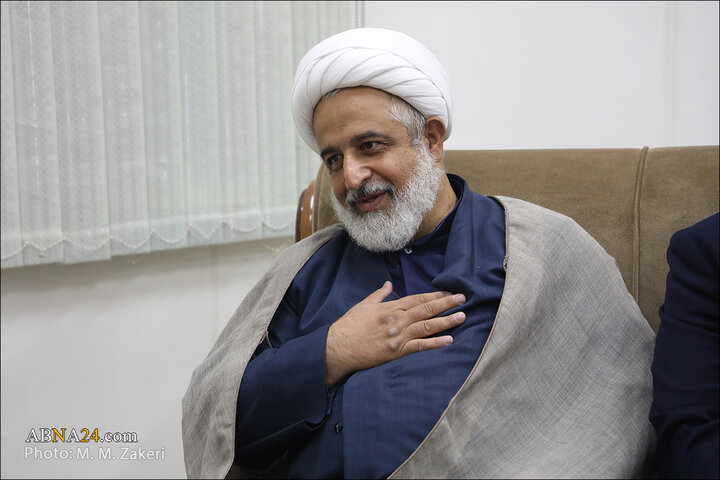 新闻图片 | 伊朗国家网络空间中心主任会见世界圣裔大会秘书长