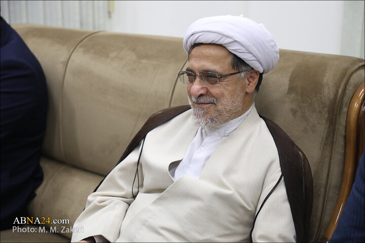 新闻图片 | 伊朗国家网络空间中心主任会见世界圣裔大会秘书长