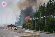 Incendios afectan zonas de Palestina bajo ocupación israelí