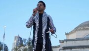 اے ڈونلڈ ٹرمپ! میں تم سے نہیں ڈرتا، فلسطینی طالبعلم محسن مہدوی + ویڈیو + تصاویر