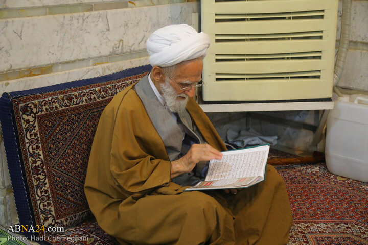 مراسم سالگرد شهادت آیت‌الله شهید سلیمانی در شهر قم