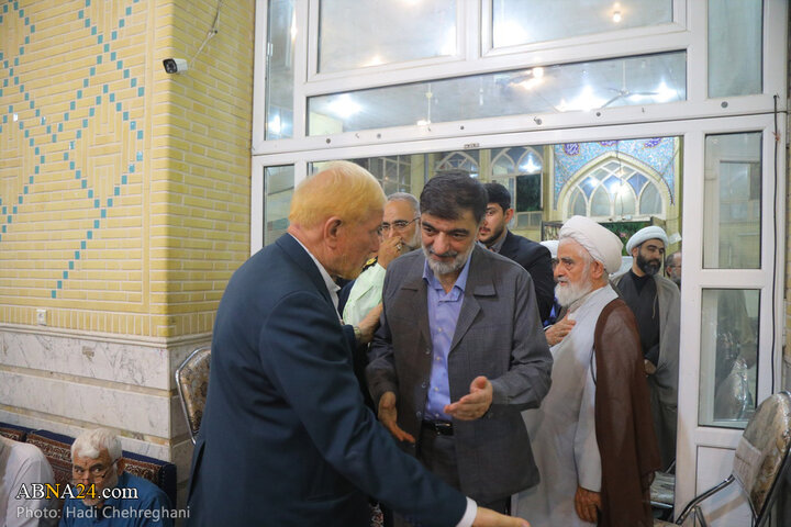 مراسم سالگرد شهادت آیت‌الله شهید سلیمانی در شهر قم