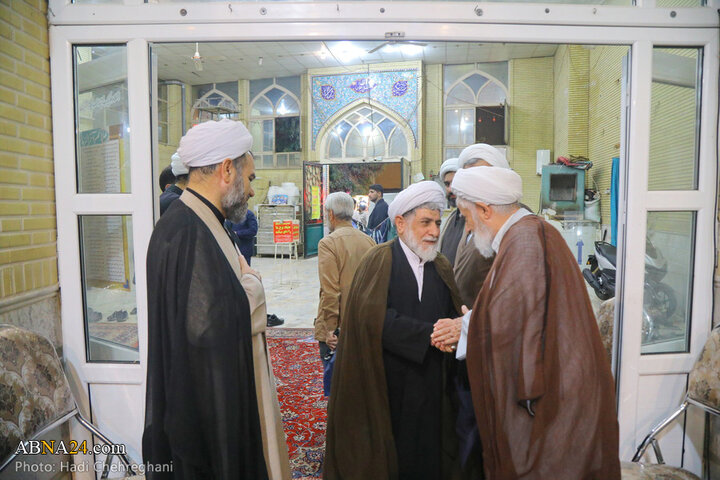 مراسم سالگرد شهادت آیت‌الله شهید سلیمانی در شهر قم