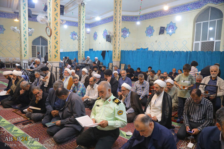 مراسم سالگرد شهادت آیت‌الله شهید سلیمانی در شهر قم