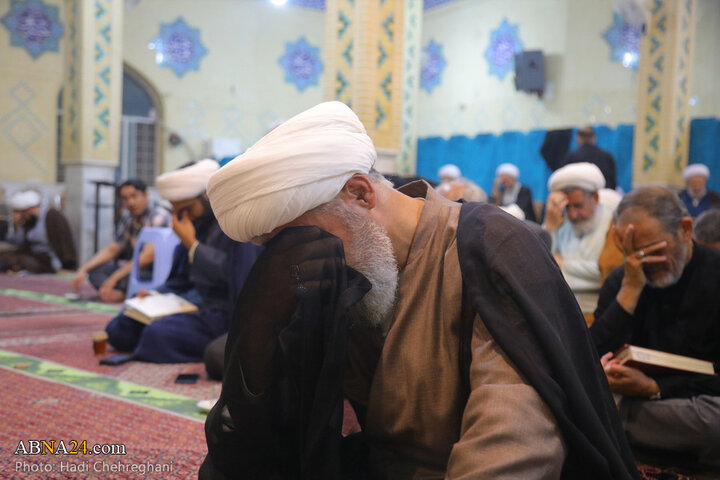 مراسم سالگرد شهادت آیت‌الله شهید سلیمانی در شهر قم