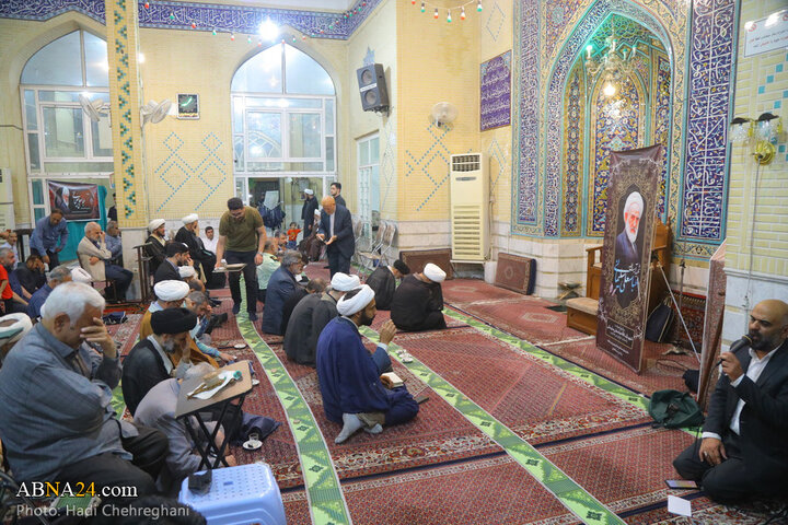 مراسم سالگرد شهادت آیت‌الله شهید سلیمانی در شهر قم