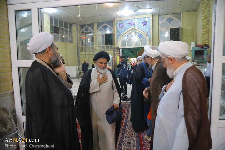 مراسم سالگرد شهادت آیت‌الله شهید سلیمانی در شهر قم