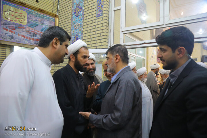 مراسم سالگرد شهادت آیت‌الله شهید سلیمانی در شهر قم