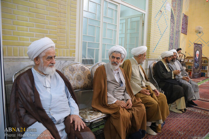 مراسم سالگرد شهادت آیت‌الله شهید سلیمانی در شهر قم