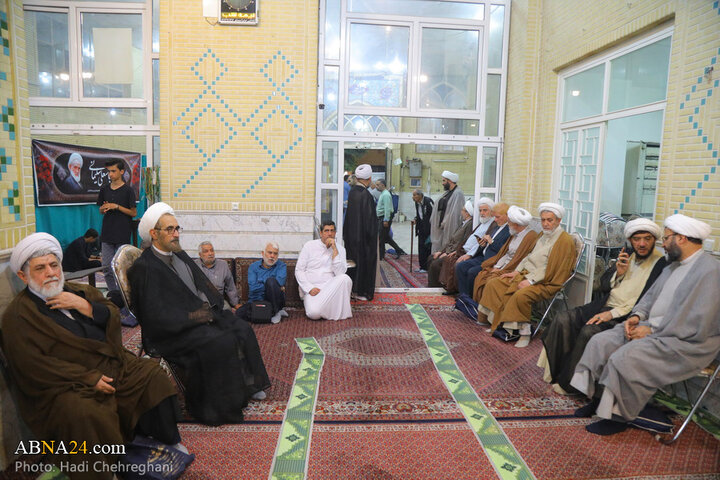 مراسم سالگرد شهادت آیت‌الله شهید سلیمانی در شهر قم