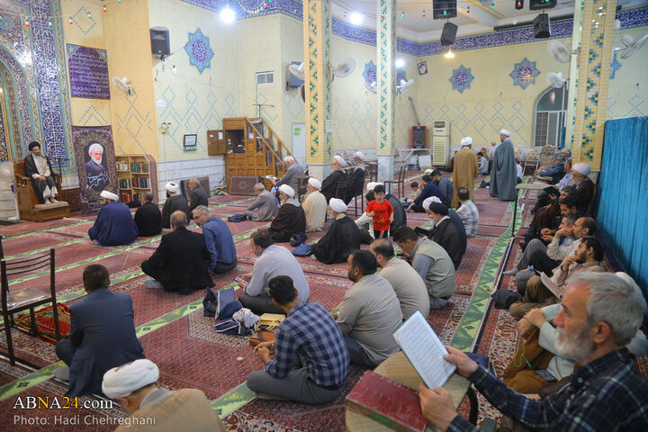 مراسم سالگرد شهادت آیت‌الله شهید سلیمانی در شهر قم