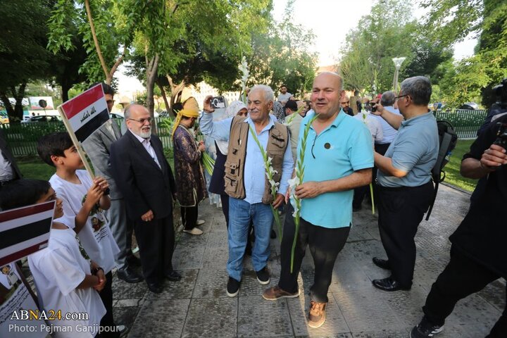 کاشت درخت صلح در اصفهان