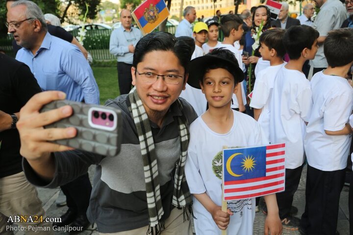 کاشت درخت صلح در اصفهان