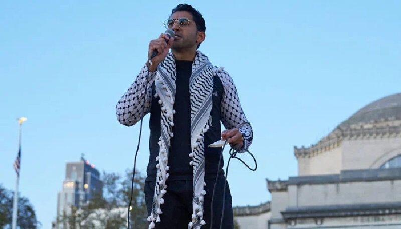 اے ڈونلڈ ٹرمپ! میں تم سے نہیں ڈرتا، فلسطینی طالبعلم محسن مہدوی + ویڈیو + تصاویر