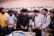 Photos: Dastarkhan-e-Ummul Baneen inaugurated at Dargah Hazrat Abbas under patronage of Kalbe Jawad Naqvi