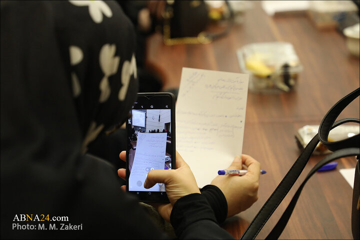 Photos: Group of students from University of Gilan Province with Ayatollah Ramazani