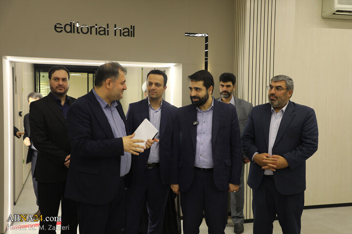 Photos: Head of National Cyberspace Center visits ABNA Nes Agency